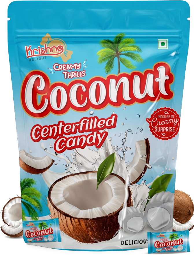 Coconut Candy 100 Pcs - Candy & Jelly