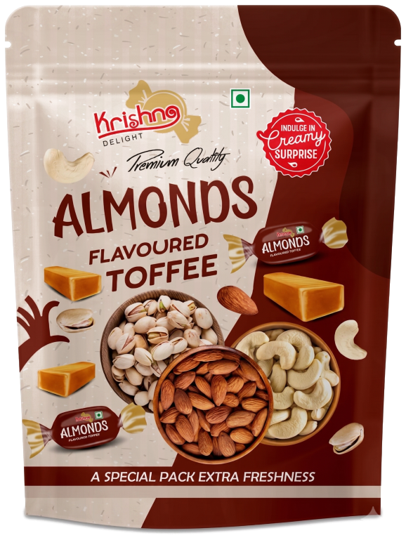 Almonds Flavoured Toffee - Toffees