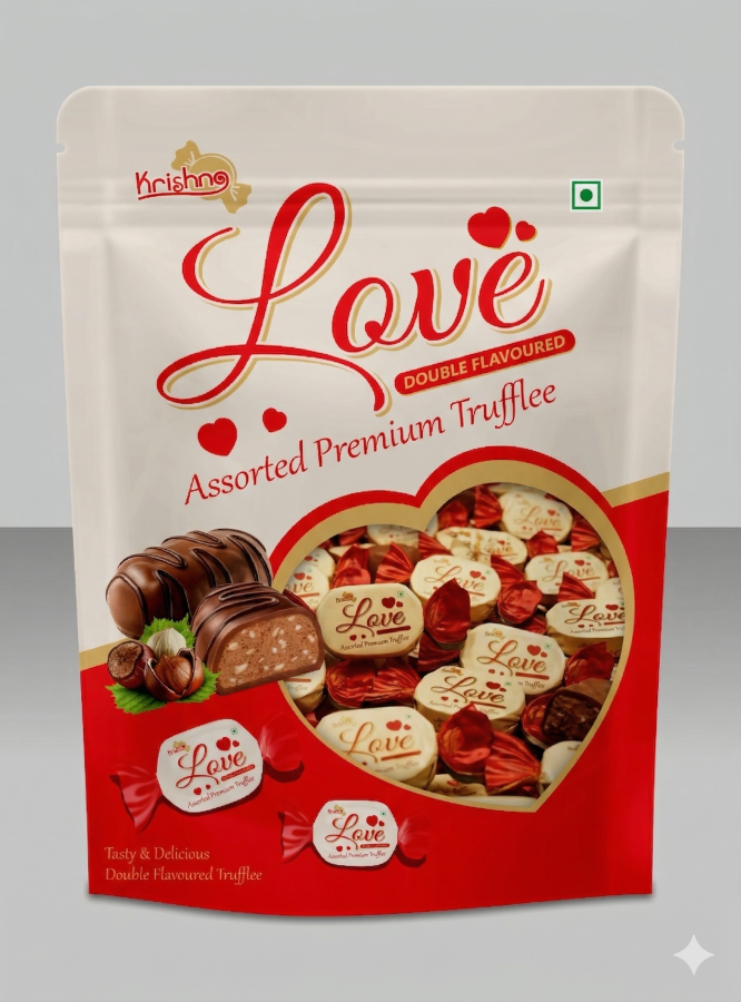 Love Truffle Packet - Toffees