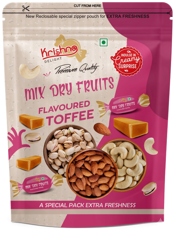 Mix Dry Fruits Flavoured Toffee - Toffees
