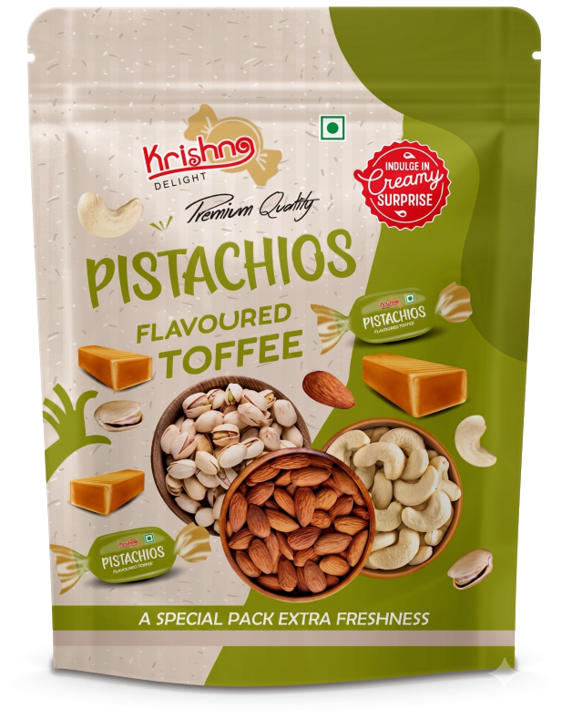Pistachios Flavoured Toffee - Toffees
